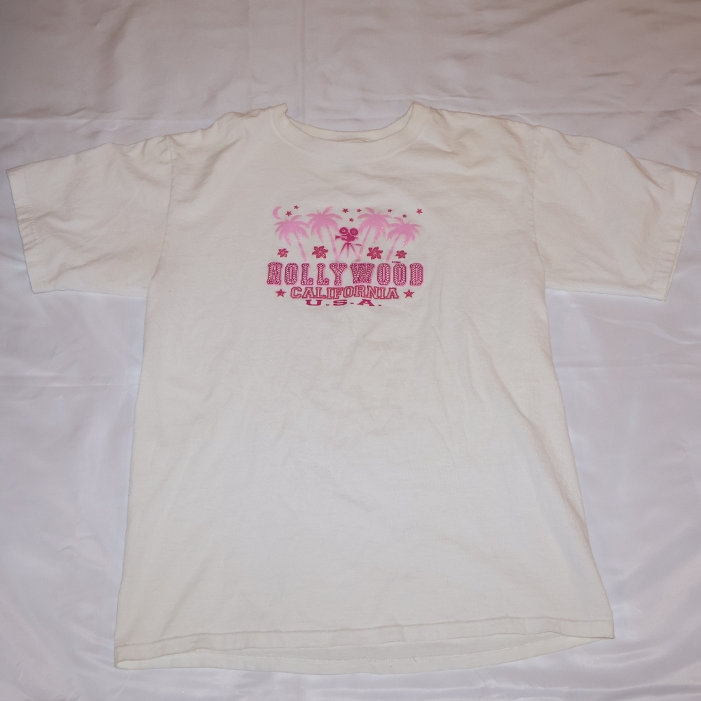 Vintage Anvil Hollywood California U.S.A. Adult Medium T-shirt.